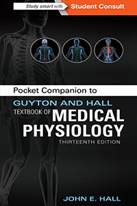 Pocket Companion to Guyton and Hall Textbook of Medical Physiology 13ed 2016